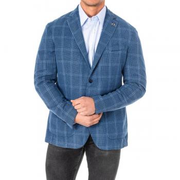 Camisa de hombre La Martina Americana manga larga con cuello solapa LMJA01