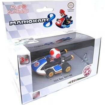 Caja Coche Pull Speed Mario Kart 8 Nintendo Toad
