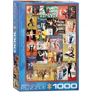 Eurographics 1000-Piece Puzzle - Ballroom Dancing