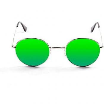 Ocean Sunglasses Tokio Gafas de Sol Unisex, Shiny Silver