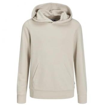 Jack & Jones Junior Beige Regular Fit Hoodie for Boys - Size 164