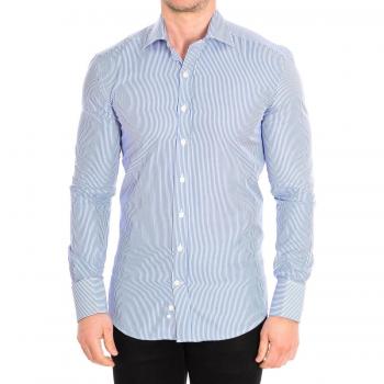 Camisa manga larga Slim con cuello de solapa ORLANDO4 para hombre
