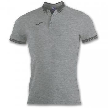 Joma Bali II Men's Short Sleeve Polo Shirt - Gray