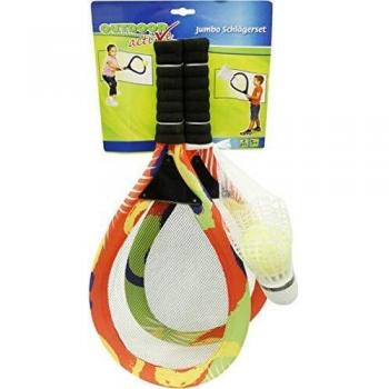 Set de Bateo Jumbo Neón para Actividades al Aire Libre con Pelotas, Longitud 67 cm