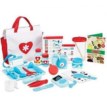 Maletín de Médico Melissa & Doug - Set Educativo con 25 Piezas