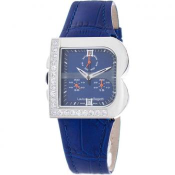 Reloj de piel Laura Biagiotti con correa de cuero genuino
