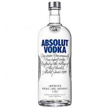 Absolut Vodka Original, 40% ABV, 1.75L Bottle