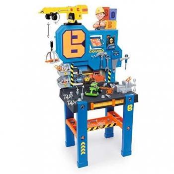 Smoby- Centro de Bricolaje y grúa