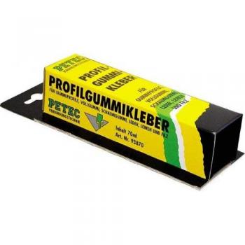 Petec 93870 Perfil goma adhesivo, 70 ml