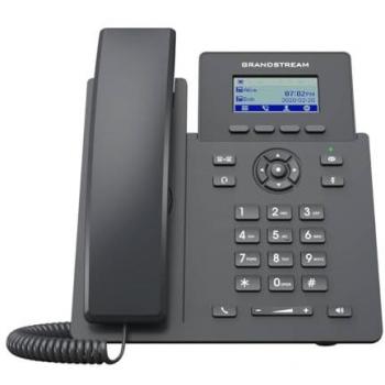Teléfono IP Grandstream GRP2601W Wi-Fi 6, 2 líneas, 2 cuentas SIP, Ethernet rápido, negro