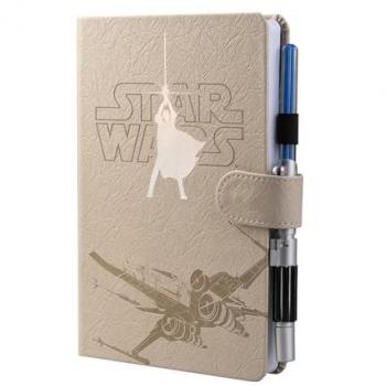 Cuaderno A5 Premium Star Wars Luke Skywalker con Bolígrafo Sable de Luz