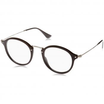 Ray-Ban 0Rx2447V, Monturas de Gafas para Hombre, Opal Brown, 49