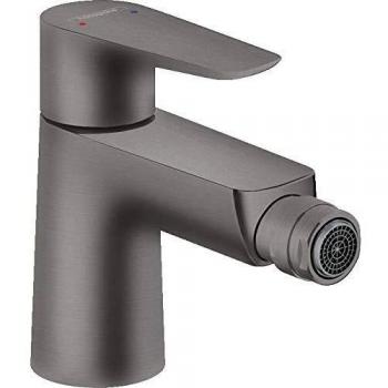 Mezclador de Bidet Hansgrohe Talis E Monocomando en Cromo Negro Cepillado con Juego de Desagüe y Tirador - 71720340
