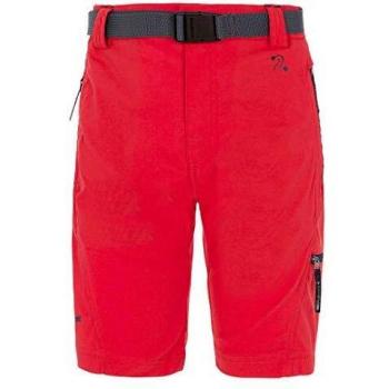 Trangoworld Caille Pant. Corto, Unisex niños, Rojo, 08