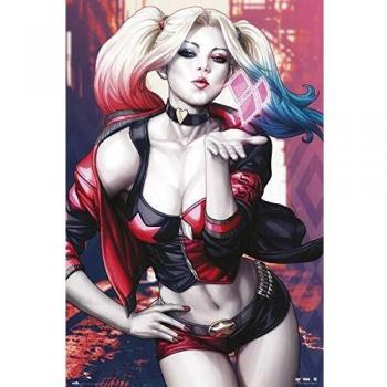 Poster Dc Harley Quinn Kiss