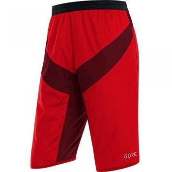 Gore Wear 100342 Pantalones Cortos, Hombre, Rojo