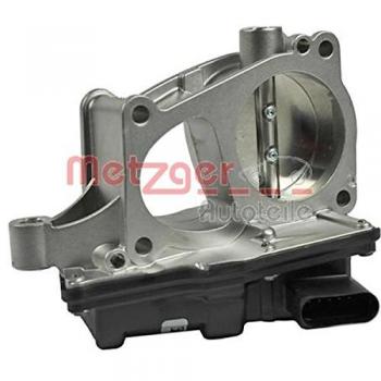 Aleta de mando eléctrica para suministro de aire METZGER 0892321 compatible con Audi A4, A5, A6, A7, A8, Q5, Q7 y VW Touareg