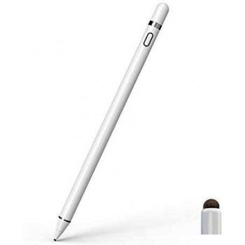 CiSiRUN Lápiz Táctil Lápiz Capacitivo para iPad Recargable, Punta Ultrafina de 1,5 mm y Puerto de Carga magnética, Compatible con iPad, iPhone y tabletas