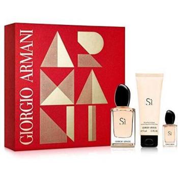 Armani sí passione eau parfum 100ml+ leche corporal 75ml + eau parfum 15ml