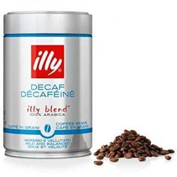Illy - Café en Grano Descafeinado - 100% Arabica - 250 Gramos