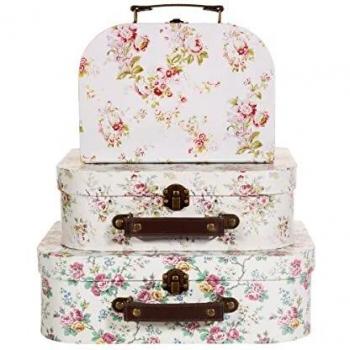 Sass & Belle Maletas Wild Rose - Juego de 3