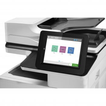 HP LaserJet Enterprise M632h - Impresora Multifunción Láser Monocromática, Escaneo a Color, 1200 x 1200 DPI, Capacidad de 550 Hojas, Negro y Blanco