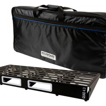 Rockboard QUAD 4.3 Pedalboard with Gig Bag