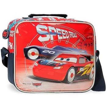 Disney Cars Speed Trails Neceser con Bandolera, Rojo