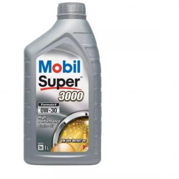 Aceite de motor MOBIL Super 3000 Formula V 0W-30 - Capacidad: 1L para VW, AUDI y MERCEDES-BENZ