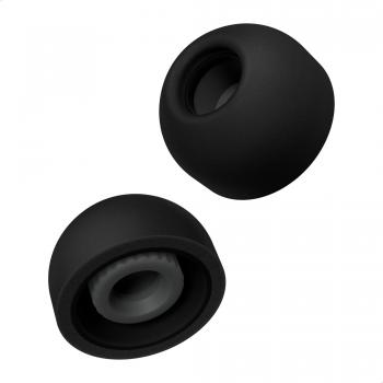 Auricular Final FUSION-G de Nueva Generación, Combinación de Espuma y Silicona, Alta y Baja Presión, Sellado, Negro (S)
