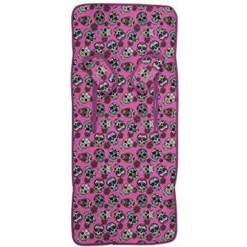 Babyline Lovely Skull - Colchoneta para silla ligera, unisex, color fucsia