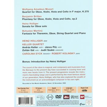 Heinz Holliger - Oboe Fantasy [Alemania] [DVD]