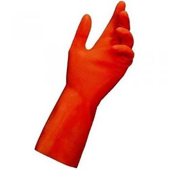 Guantes de Protección Química Mapa Duo-Nit Vital 180, Talla 9, Rojo