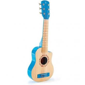 Gitalele Hape Laguna Azul E0601 con diseño colorido y sonido melodioso