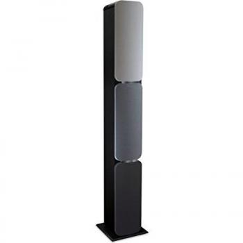 Metronic 477092 - Columna Bluetooth, altavoz de suelo, potencia: 240W, entrada jack 3,5mm, USB Play&Charge, altura: 125cm, Gris/negro, 23x25x125 cm