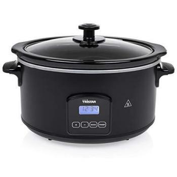 Tristar VS-3920 Olla de Cocción Lenta  4.5L 210W Negro
