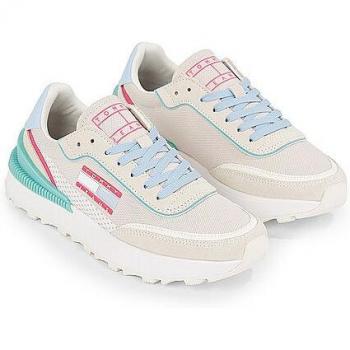 Zapatillas Deportivas Tommy Jeans Tech Runner Beige Mujer 41