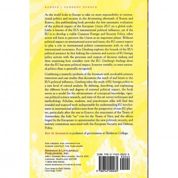 The European Union in International Politics: Baptism by Fire - New Perspectives on EU Relations (Paperback)
