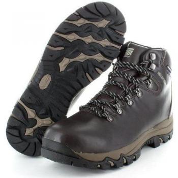 Karrimor Mens Mendip Leather Waterproof Walking Boots Brown 7 8 9 10 11