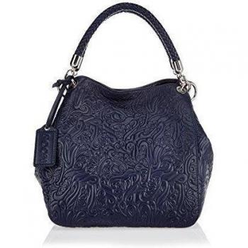 POON Switzerland Bolso asa al hombro Azul Oscuro Única
