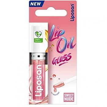 Liposan Lip Oil Gloss Sweet Nude Bálsamo Labial con Color