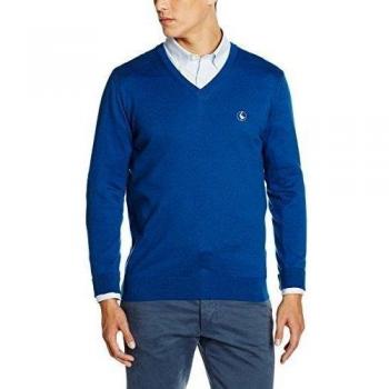 ELGANSO Pico Medio Codera, Jersey para Hombre, Azul, L