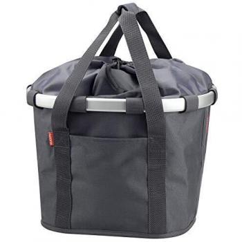KlickFix Bikebasket Bolsa de Transporte, Unisex Adulto, Negro, Size