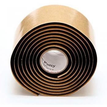Cinta Aislante Scotchfil™ 3M Negra, 38mm x 1.5m, grosor 3.18mm