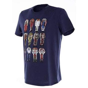 Dainese 1896756-116-XXL Camiseta, Navy, XXL