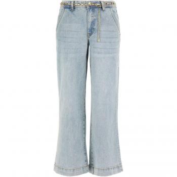 Wide Leg Cropped Jeans for Women - Guess Zoya