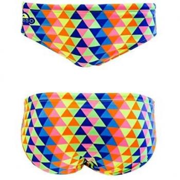 Bañador de waterpolo Turbo Tridimension amarillo - M