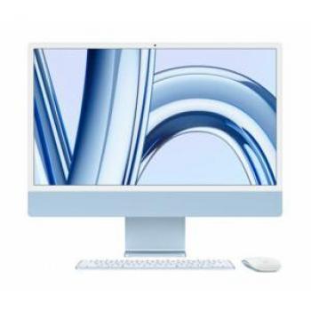 Apple iMac 24 All in One, Procesador M3, 8 GB RAM, 256 GB SSD, Teclado Azerty Francés
