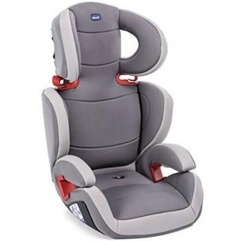 Chicco Key 23 Silla de Coche Reclinable para Bebé de 15-36 kg, Grupo 2/3 para Niños de 3-12 años, Fácil de Instalar, con Altura y Anchura Regulable - Color Gris