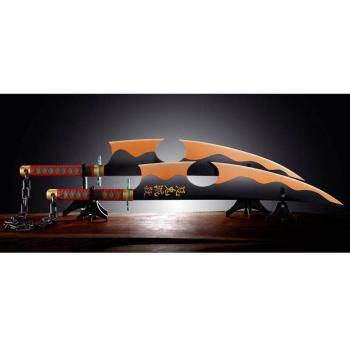Tamashii Nations Proplica Demon Slayer: Kimetsu no Yaiba Tengen Uzui Nichirin Sword Replica 1/1 Scale 110cm